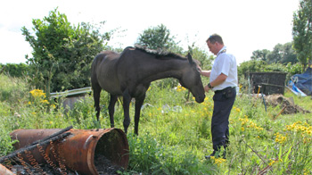 Inspector Justin Stubbs © RSPCA photolibrary